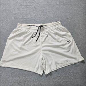 Nike FLY Womens Basketball Shorts Mesh 3XL‎ NWT White